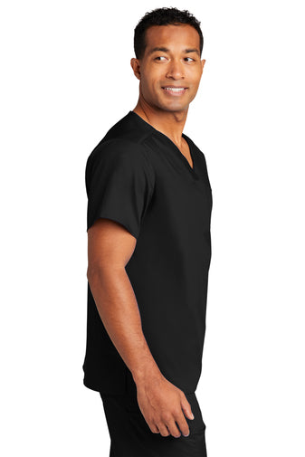 CDR | WonderWink® Unisex WorkFlex™ Chest Pocket V-Neck Top (WW3160)