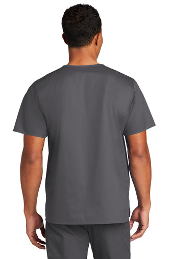 CDR | WonderWink® Unisex WorkFlex™ Chest Pocket V-Neck Top (WW3160)