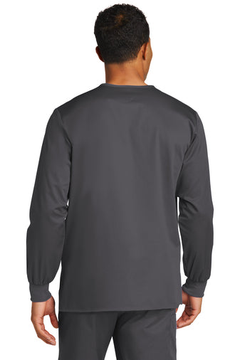 CDR | WonderWink® Unisex WorkFlex™ Snap-Front Scrub Jacket (WW3080)