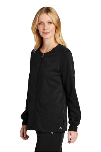 CDR | WonderWink® Women’s Premiere Flex™ Full-Zip Scrub Jacket (WW4088)