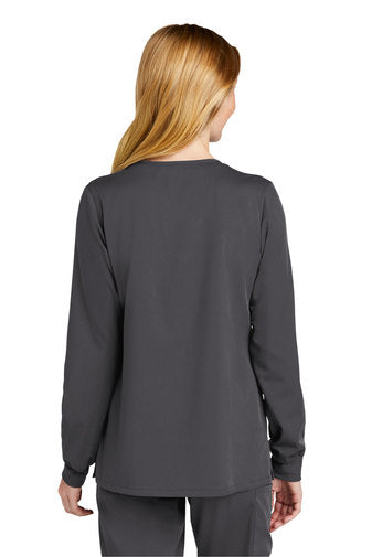 CDR | WonderWink® Women’s Premiere Flex™ Full-Zip Scrub Jacket (WW4088)