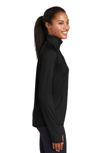 CDR | Sport-Tek® Ladies Sport-Wick® Stretch 1/4-Zip Pullover (LST850)