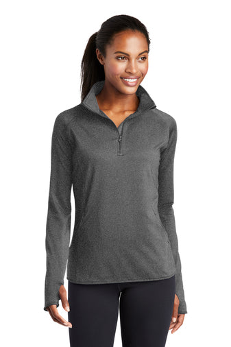 CDR | Sport-Tek® Ladies Sport-Wick® Stretch 1/4-Zip Pullover (LST850)