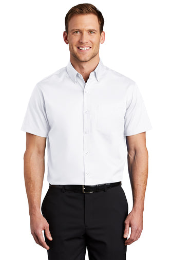 CDR | Port Authority® Short Sleeve SuperPro™ Twill Shirt (S664)