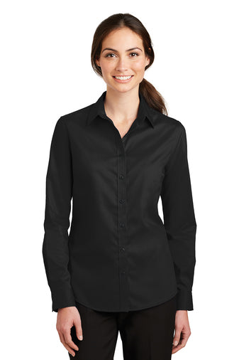CDR | Port Authority® Ladies SuperPro™ Twill Shirt (L663)