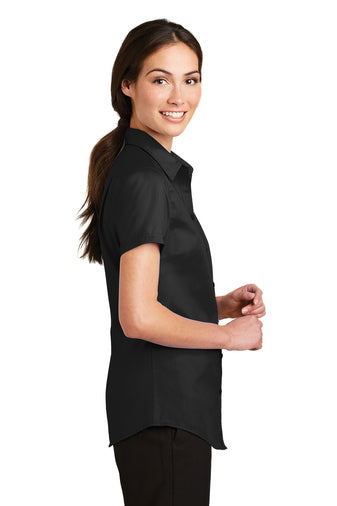 CDR | Port Authority® Ladies Short Sleeve SuperPro™ Twill Shirt (L664)