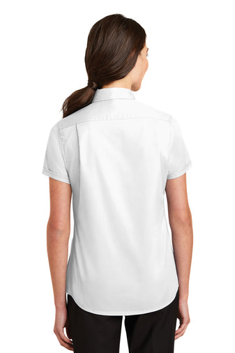 CDR | Port Authority® Ladies Short Sleeve SuperPro™ Twill Shirt (L664)
