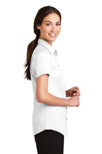 CDR | Port Authority® Ladies Short Sleeve SuperPro™ Twill Shirt (L664)
