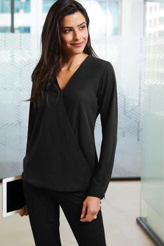 CDR | Port Authority ® Ladies Wrap Blouse (LW702)