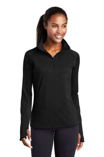 CDR | Sport-Tek® Ladies Sport-Wick® Stretch 1/4-Zip Pullover (LST850)