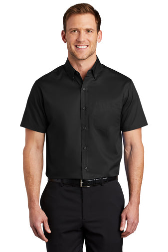 CDR | Port Authority® Short Sleeve SuperPro™ Twill Shirt (S664)