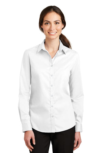 CDR | Port Authority® Ladies SuperPro™ Twill Shirt (L663)