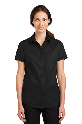 CDR | Port Authority® Ladies Short Sleeve SuperPro™ Twill Shirt (L664)